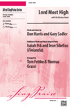 Lord Most High with His Glorious Name SATB choral sheet music cover